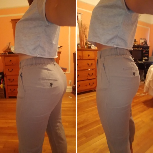 Zara Pleated Crop Pants - Picture 8 of 8